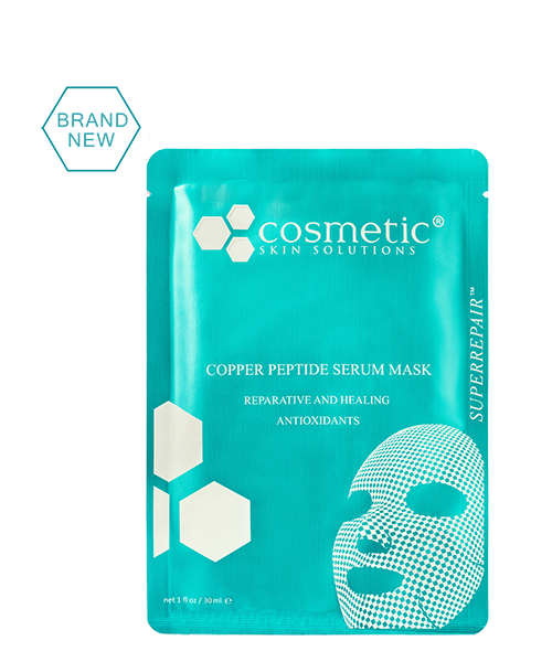 Copper Peptide Serum Face Mask Single