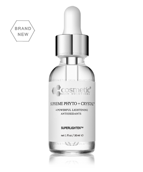 Combines SUPERLIGHTEN ingredient technology with low molecular weight hyaluronic acid for timed release of lightening ingredients, thus increasing efficacy.
