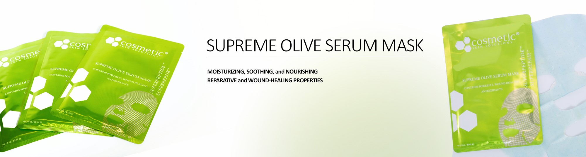 Supreme Olive Serum Mask (5 Pack) - Cosmetic Skin Solutions