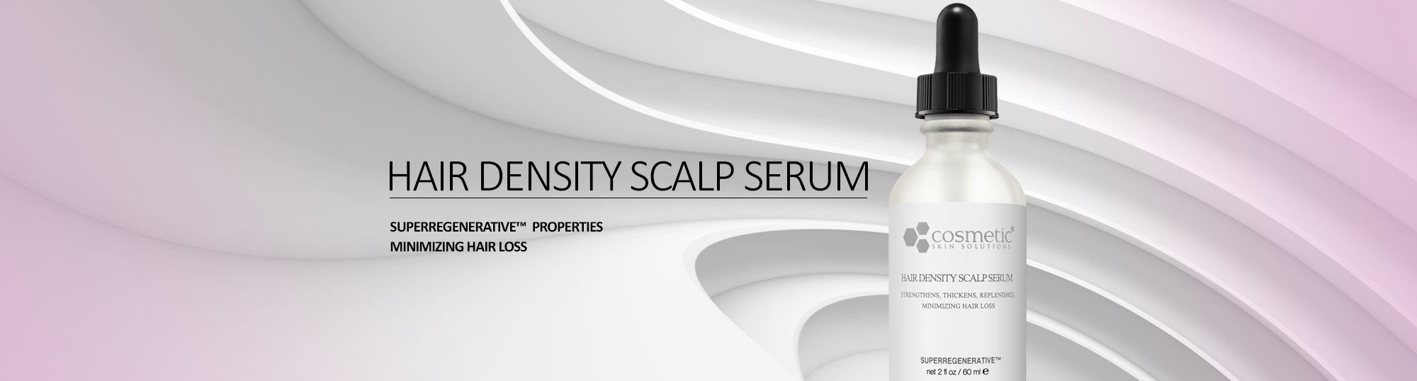 Hair Density Scalp Serum Banner