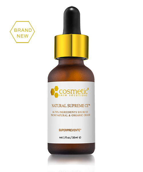 SYNERGISTICINTERACTION boosts SUPERPOWERFUL benefits from natural and organic ingredients. Contains 15% L-Ascorbic Acid + Vitamin E.