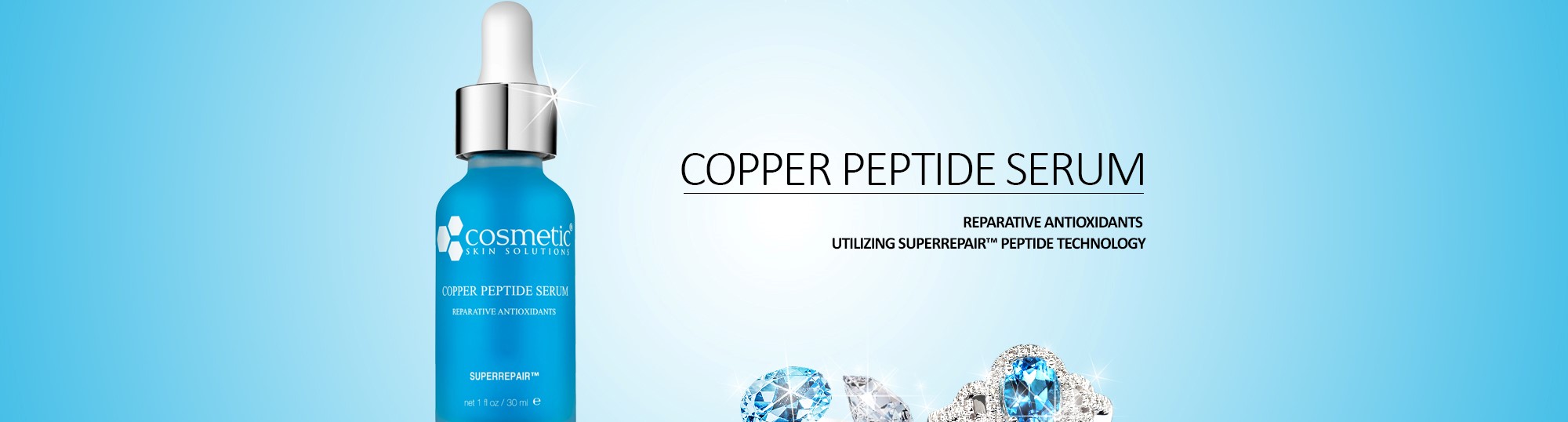 Copper Peptide Serum | #1 Best Copper Serum | SUPERREPAIR | Cosmetic Skin Solutions